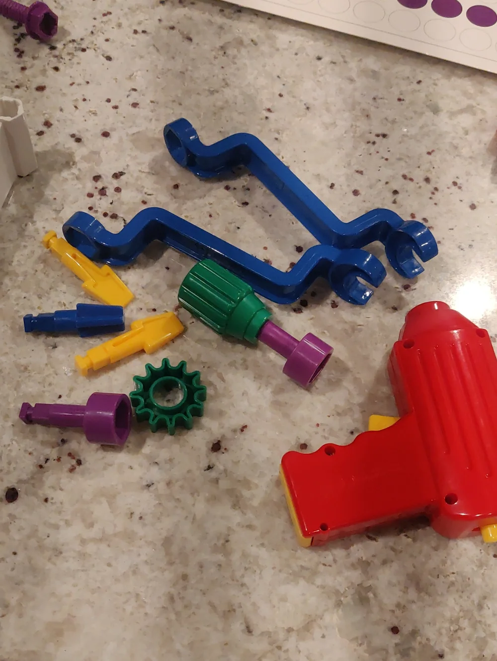 Educational Insignt Design & Drill Activity Center Multicolor Development Y2K